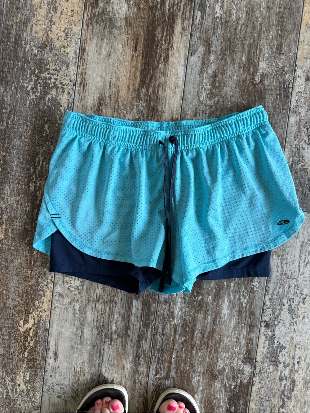 2 for $15 sale: C9 by Champion blue Athletic Shorts with Built-in Liner shorts -